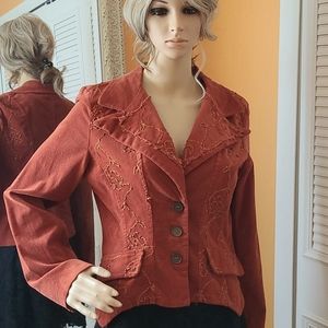 Knit Shop Corduroy Blazer